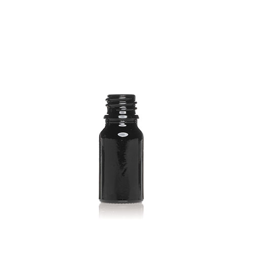10ml Black Dropper Glass Bottle