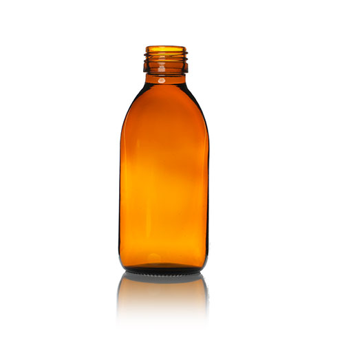 125ml Light Weight Syrup Glass Bottle 
