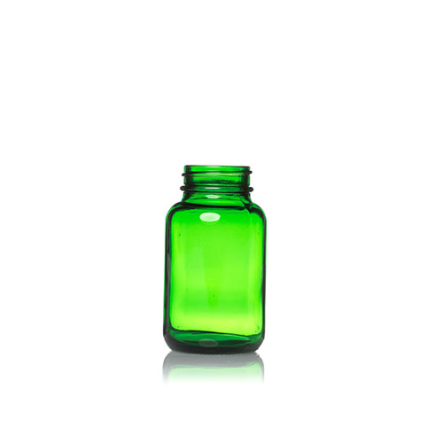 60ml Green Tablet Glass Bottles