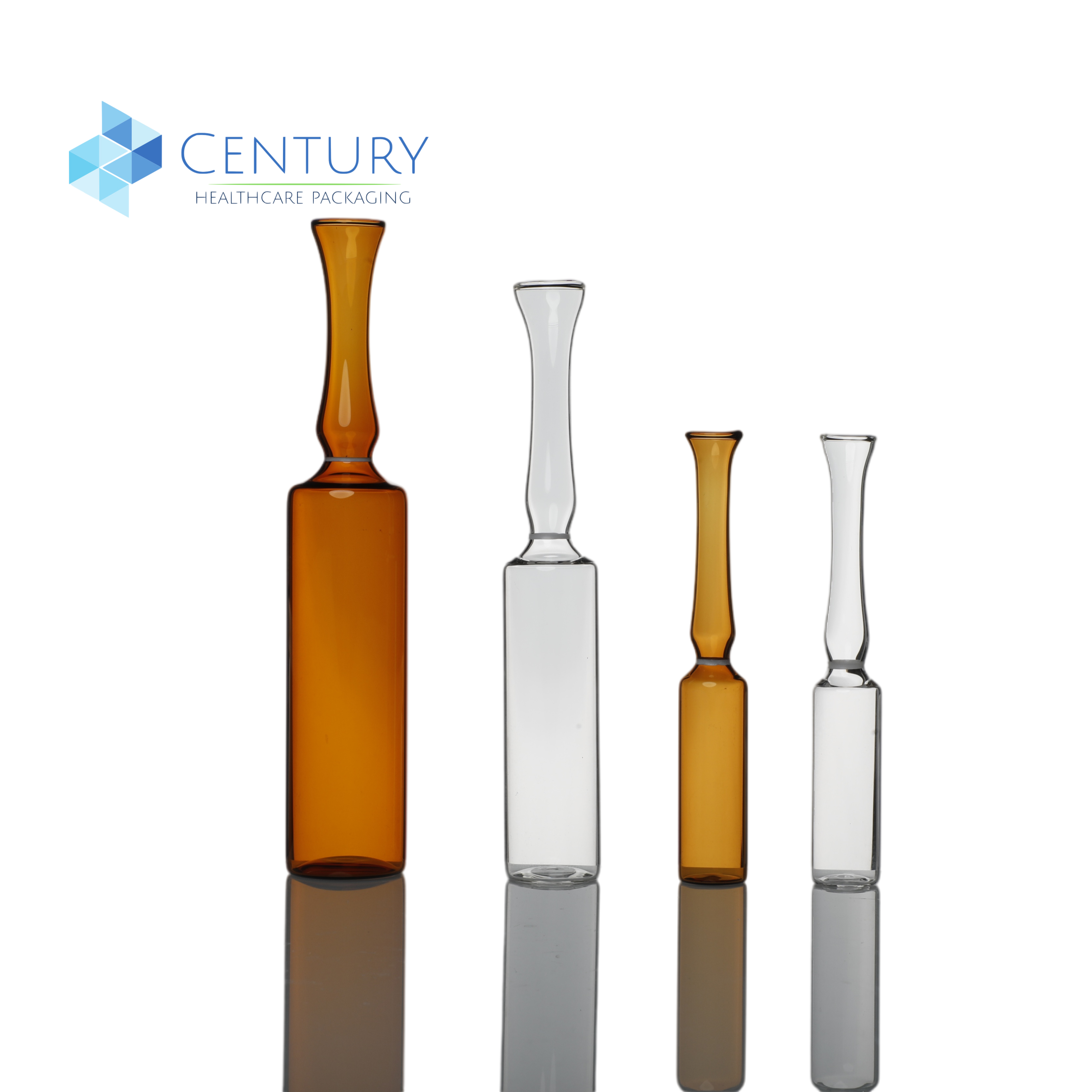 1ml glass ampoules clear&amber  for water injection