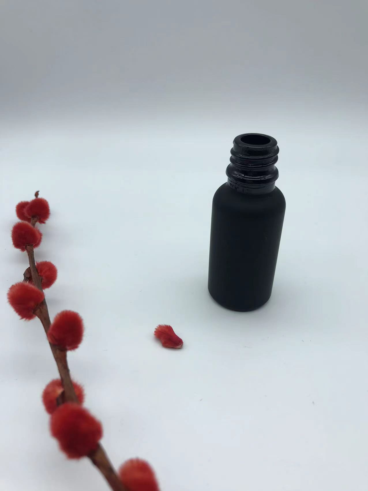 20ml Black Dropper Glass Bottle